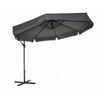 didelis skėtis lauko "Topas" pilkos spalvos