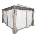 Lauko,sodo pavėsinė 3x3 su tinkleliu nuo uodų.