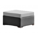 Pintas pufas FOOTSTOOL Pilkas