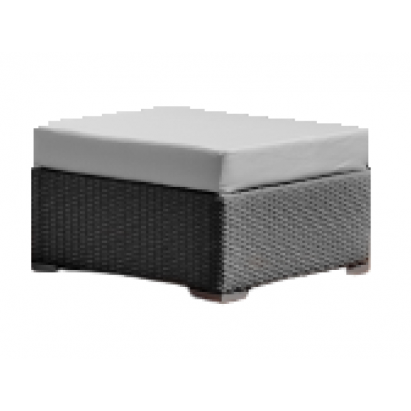 Pintas pufas FOOTSTOOL Pilkas